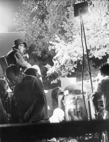 John Ford on set of 'How the West Was Won