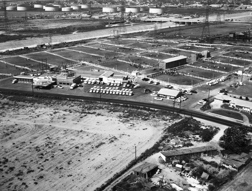 Rockview Milk Farms, Stewart and Gray Road, looking northwest