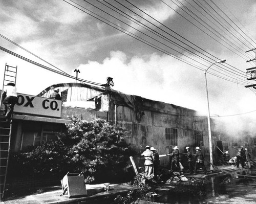 Box Company fire