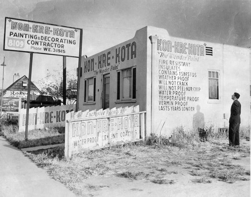 Paint store or bookie joint