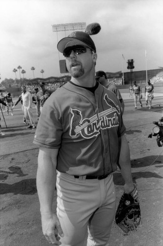 Mark McGwire at Dodger Stadium