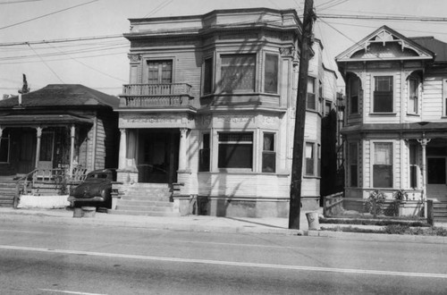 Homes on N. Hope Street, Bunker Hill