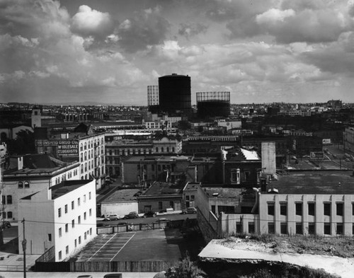 Panoramic view of Plaza area