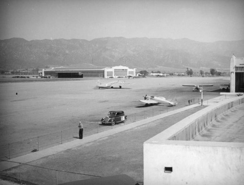 Tarmac and planes at the Union Air Terminal