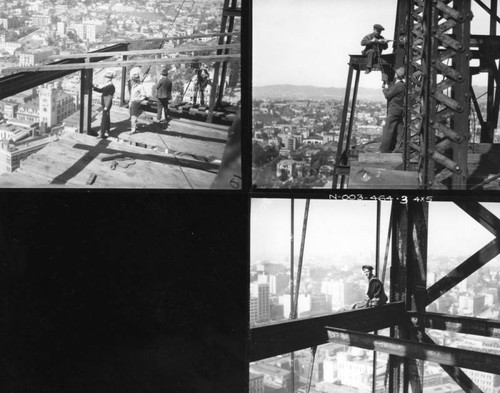 Los Angeles City Hall construction