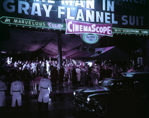 "The Man in the Gray Flannel Suit" premiere