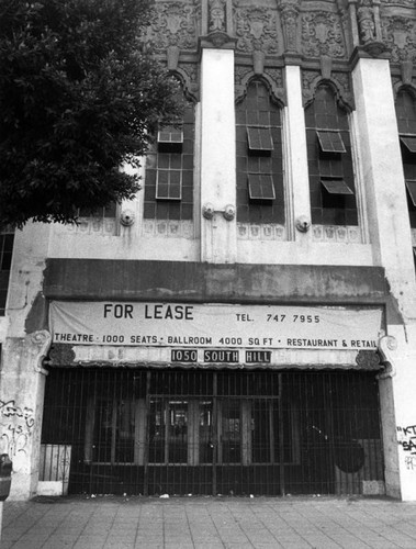 Belasco Theater, Los Angeles