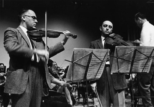 Valley Symphony Orchestra soloists rehearse