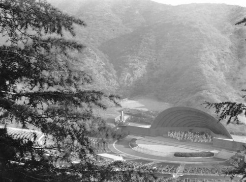 Hollywood Bowl, view