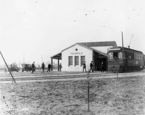 Temple City electric car station