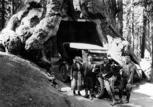 Family at Yosemite National Park