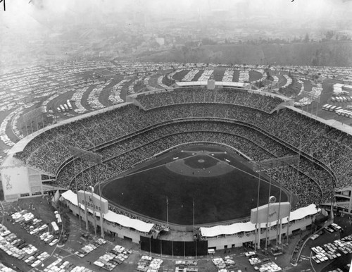 World Series game at Dodger Stadium