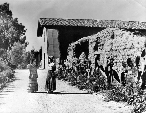 Original chapel, San Fernando Rey de Espan~a Mission