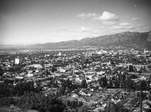 Glendale panorama triptych, left