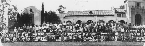 Pleasant Valley Grammar School, group portrait