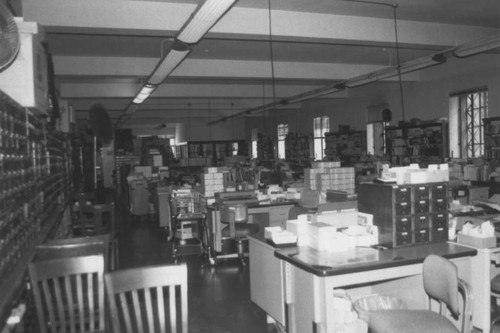 Catalog Department, interior