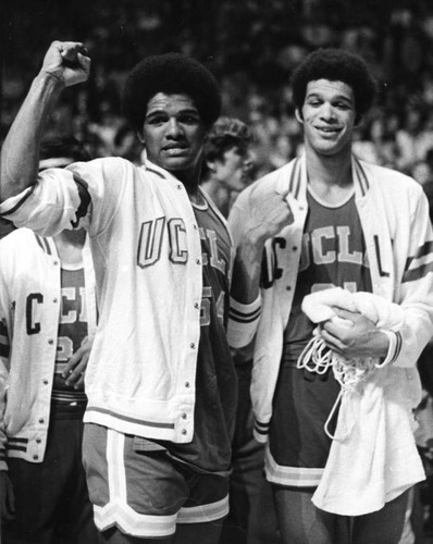 Marques Johnson and Richard Washington