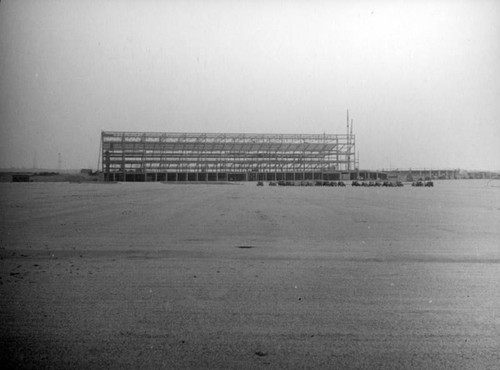 Construction of Hollywood Park