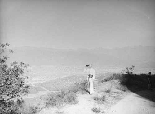 Herman Schultheis on Hollywoodland hike