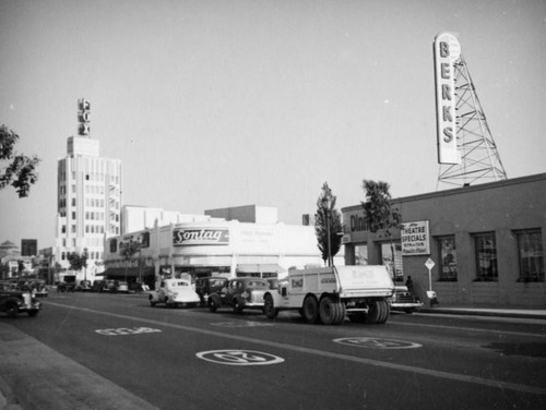 Corner of Wilshire and La Cienega boulevards
