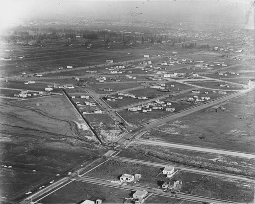 Olympic and La Cienega Boulevards looking east, view 2