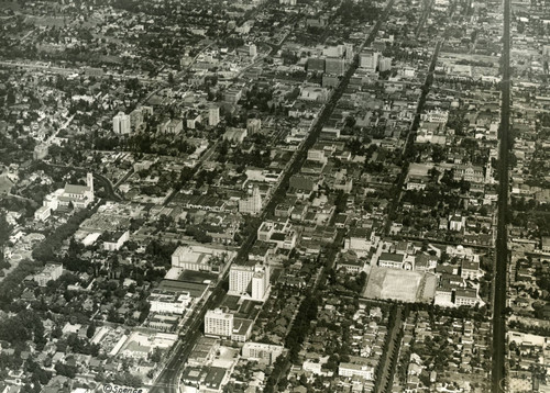 Hollywood aerial