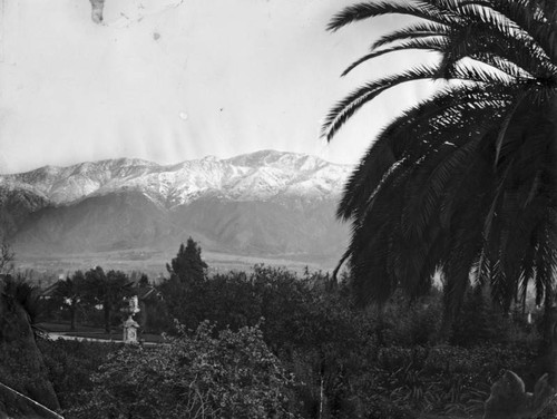 View of Pasadena in winter