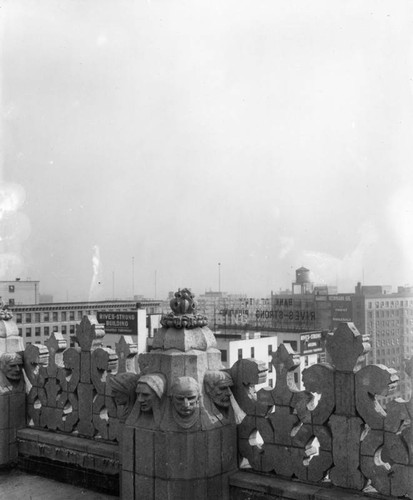 Rooftop architectural details