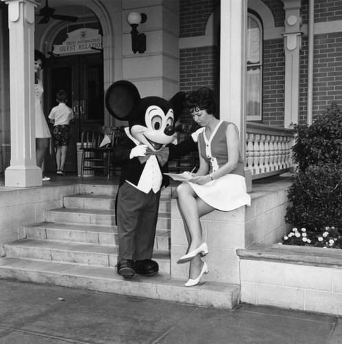 Disneyland's Mickey Mouse