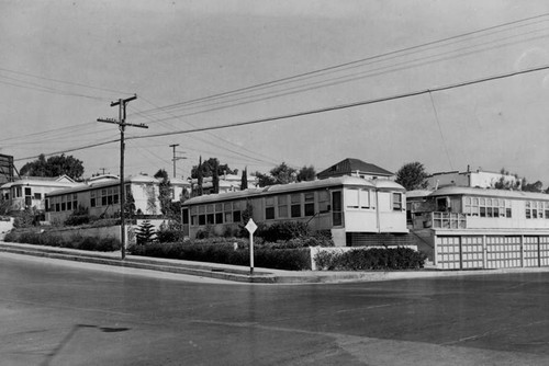 "Trolley court" bungalows