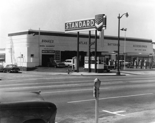 Standard Service Station on Sunset