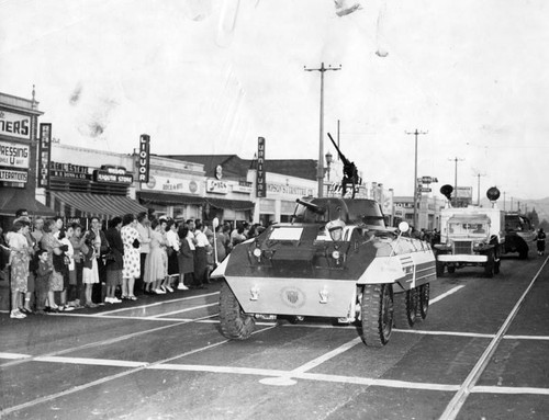 Army invades Van Nuys