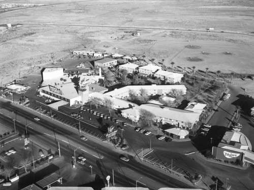 Thunderbird Hotel, Las Vegas Boulevard, looking east