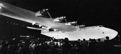 Spruce Goose in Long Beach Harbor