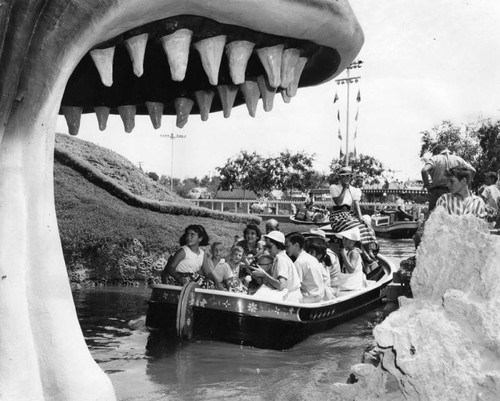 Boat ride at Disneyland