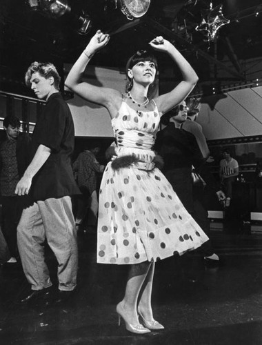 Sarenia Marie dancing at Studio One, West Hollywood