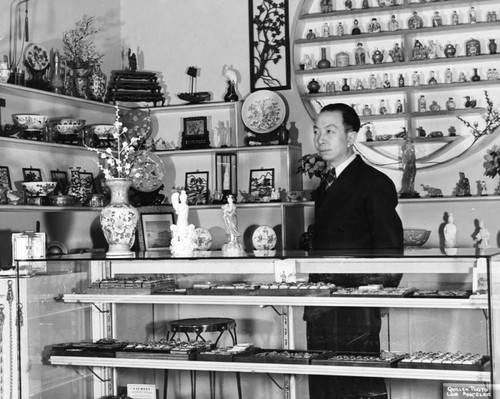 Store interior in Chinatown