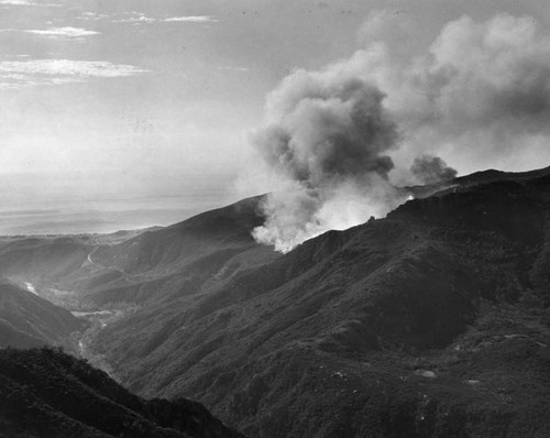 Topanga Canyon fire