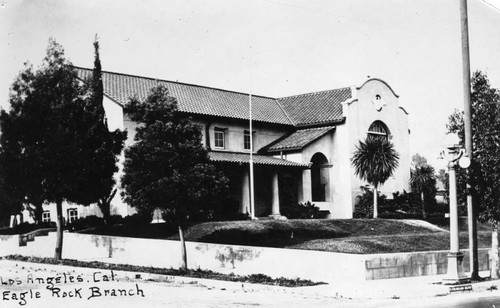 Eagle Rock Branch Library, old building