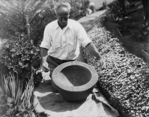 Anthropologist on Santa Catalina Island