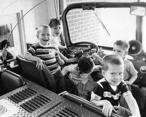 Preschoolers get a preview of Fire Service Day