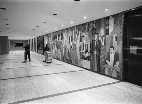 Mosaics in the new Federal Building