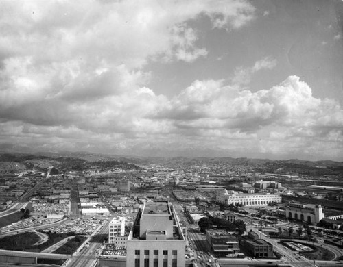 Section of L.A., aerial