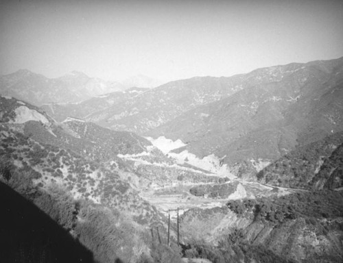 San Gabriel Canyon and Dam