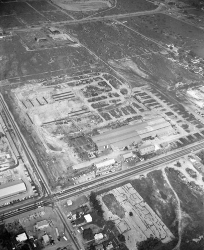 Vinnell Steel, Arrow Highway, looking northeast