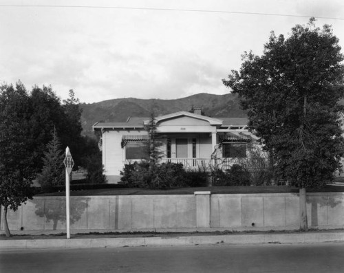 California bungalow style residence, Eagle Rock