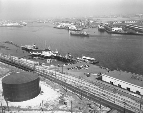 Berth 92, Port of Los Angeles, looking northeast