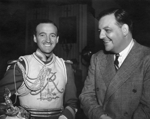 David Niven and Charles Richards