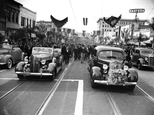 Tournament of Roses Parade end