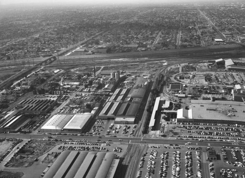 Eastern Avenue and 61st Street, Central Manufacturing District, looking west